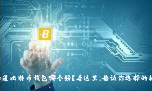 想知道比特币钱包哪个好？看这里，告诉你选择的秘笈！