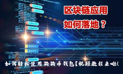 如何轻松使用狗狗币钱包？视频教程来啦！